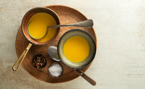 Krem čorba od crvenog sočiva sa kurkumom